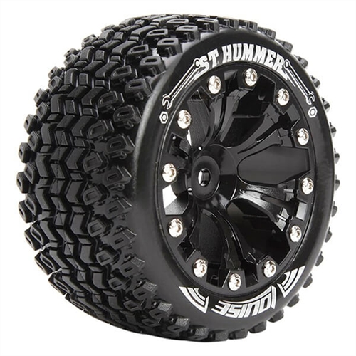 LOUISE RC ST-HUMMER 1/10 SOFT HEX 14MM/BLACK ARRMA GRANITE